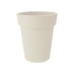 green basics top planter haut 35cm coton blanc